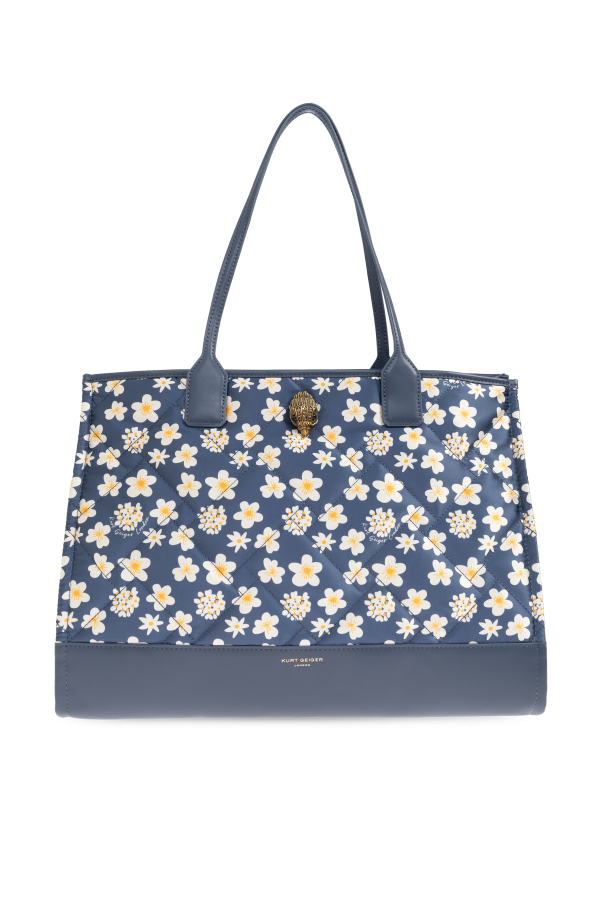 Shopper bag with floral motif od Kurt Geiger