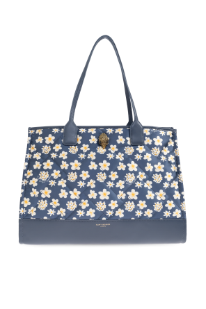 Shopper-Tasche mit Blumenmuster