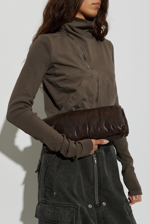 Rick Owens Lederhandtasche ‘Soft Clutch’