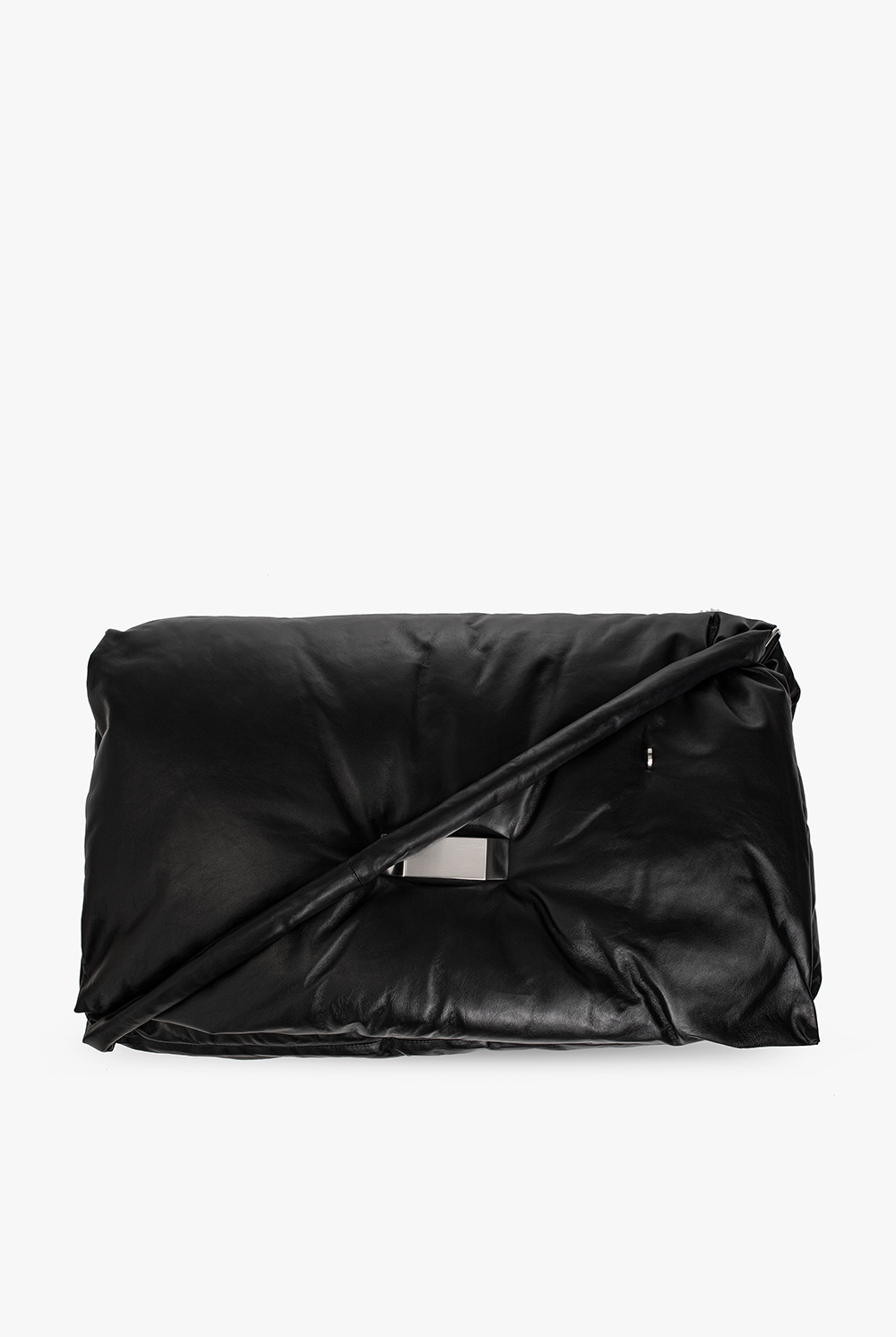 Rick Owens neous orbit chain strap leather shoulder bag item