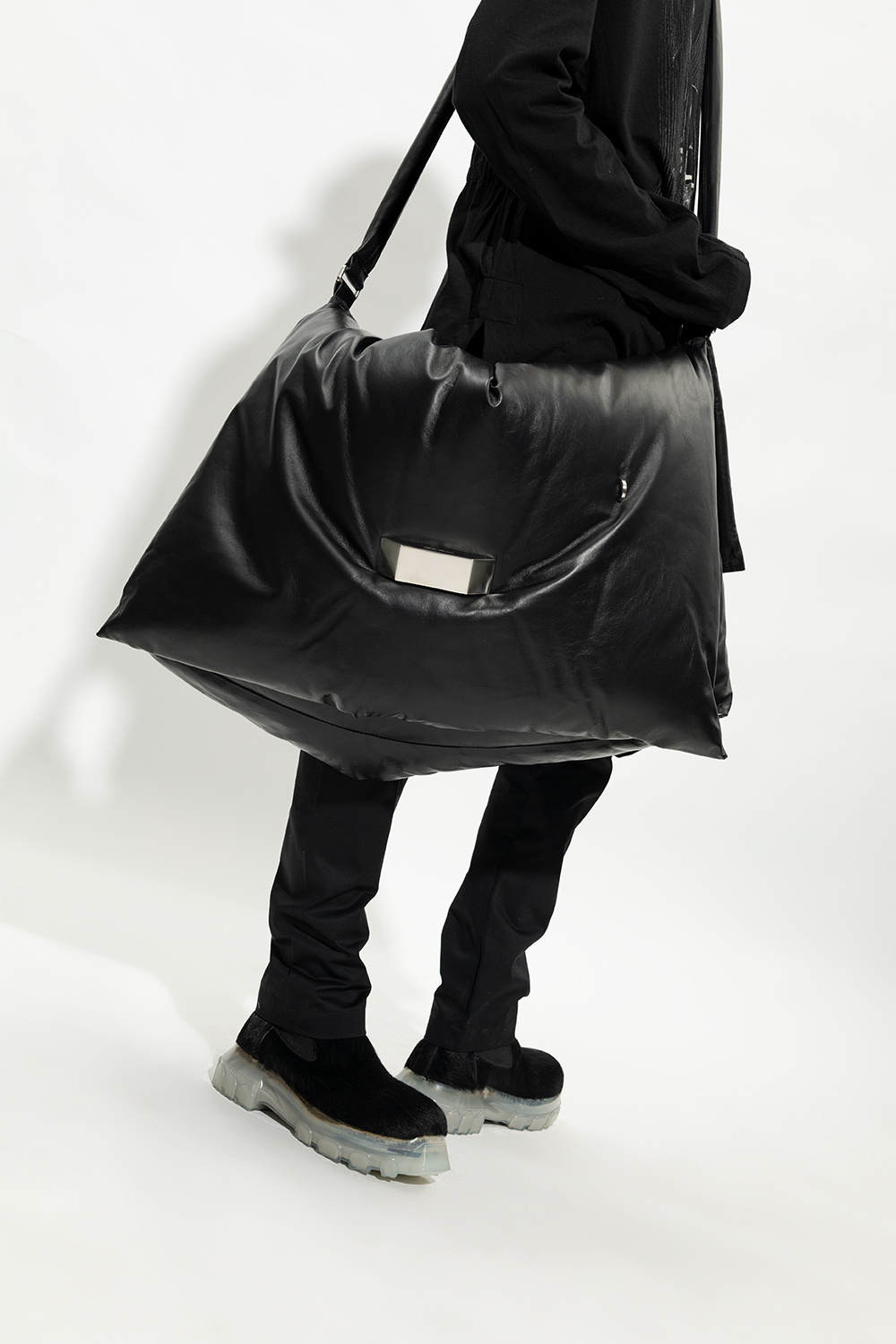 Rick Owens Leather shoulder bag