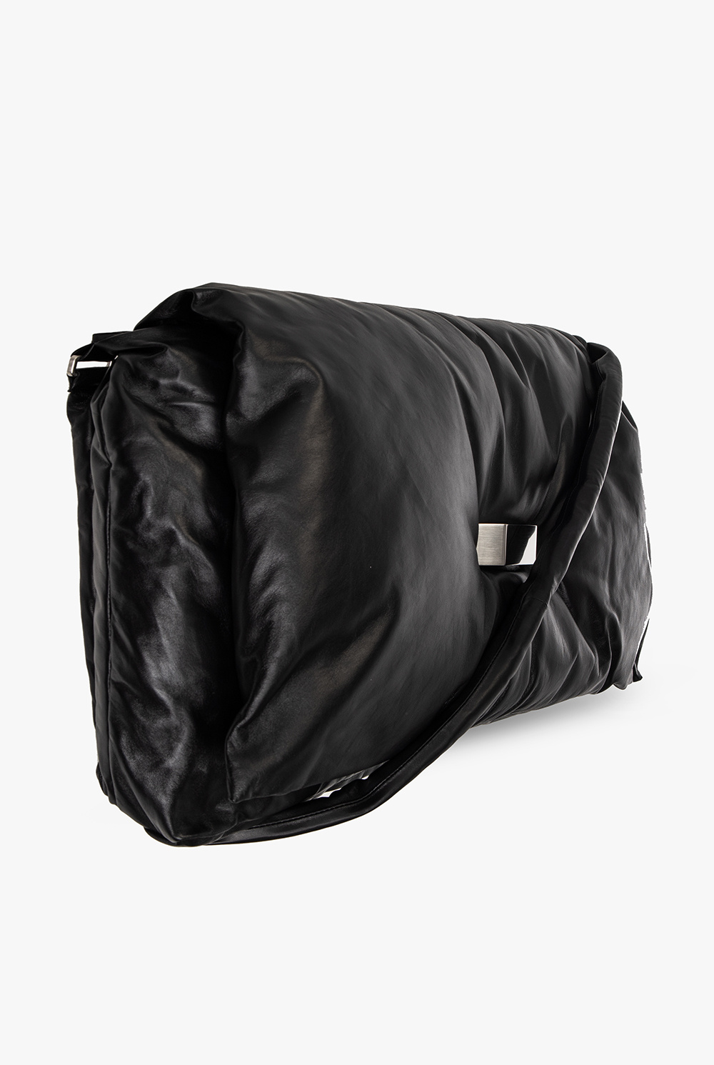 Rick Owens neous orbit chain strap leather shoulder bag item