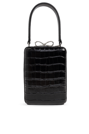 Self-Portrait Leather clutch