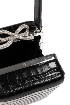 Self-Portrait Leather clutch