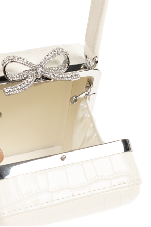 Self-Portrait Leather clutch