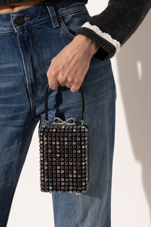 Self-Portrait Cartera de mano de cuero