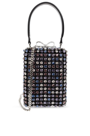 Cartera de mano de cuero