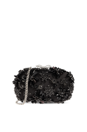 Clutch mit schimmernden Kristallen