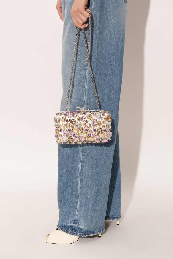 Self-Portrait Cartera de mano con brillantes cristales