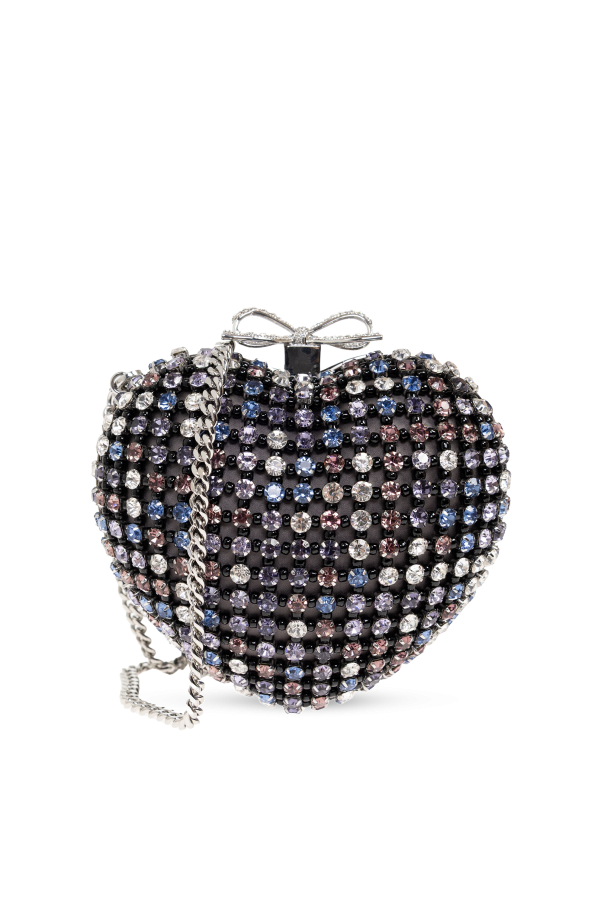 Heart-shaped clutch od Self-Portrait