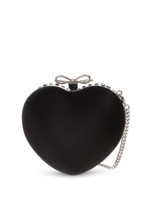 Self-Portrait Cartera tipo clutch en forma de corazón