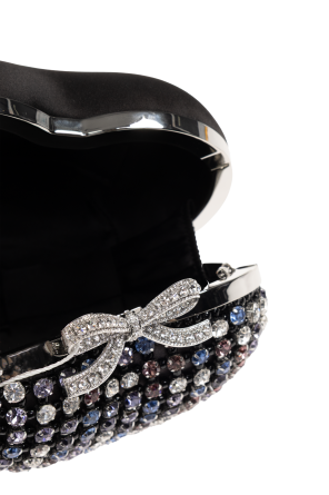 Self-Portrait Cartera tipo clutch en forma de corazón