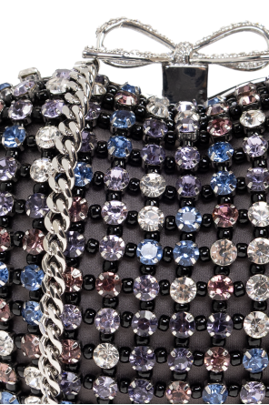 Self-Portrait Cartera tipo clutch en forma de corazón