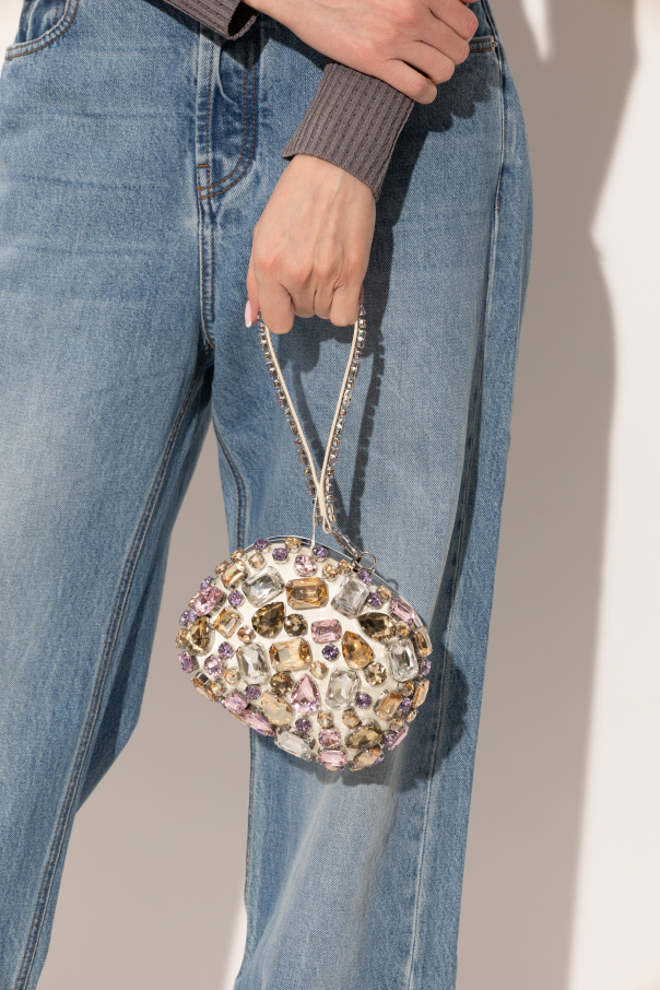 Self-Portrait Cartera de mano con brillantes cristales