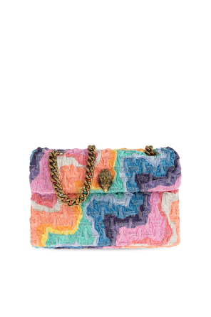 'Ruched Fabric Kensington' shoulder bag