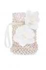 Bonpoint  Handbag with floral appliqué