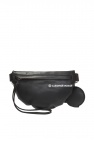 MM6 Maison Margiela BLACK Logo-printed belt bag