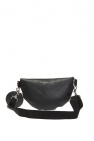 MM6 Maison Margiela BLACK Logo-printed belt bag