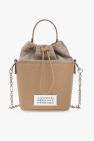 Nero Sicilia dna nylon crossbody bag with branded tag