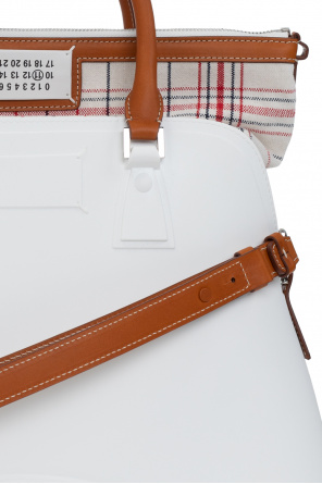 Maison Margiela '5Furla double-pocket leather clutch bag