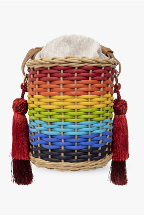Waiwai Rio ‘Sabia’ bucket shoulder Blassblau bag