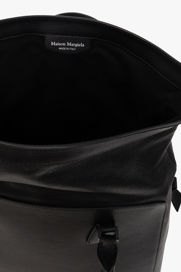 Maison Margiela '5River Island nylon logo bum bag in black