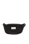 Maison Margiela BLACK Belt bag with logo