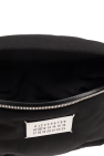 Maison Margiela BLACK Belt bag with logo