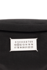 Maison Margiela BLACK Belt bag with logo