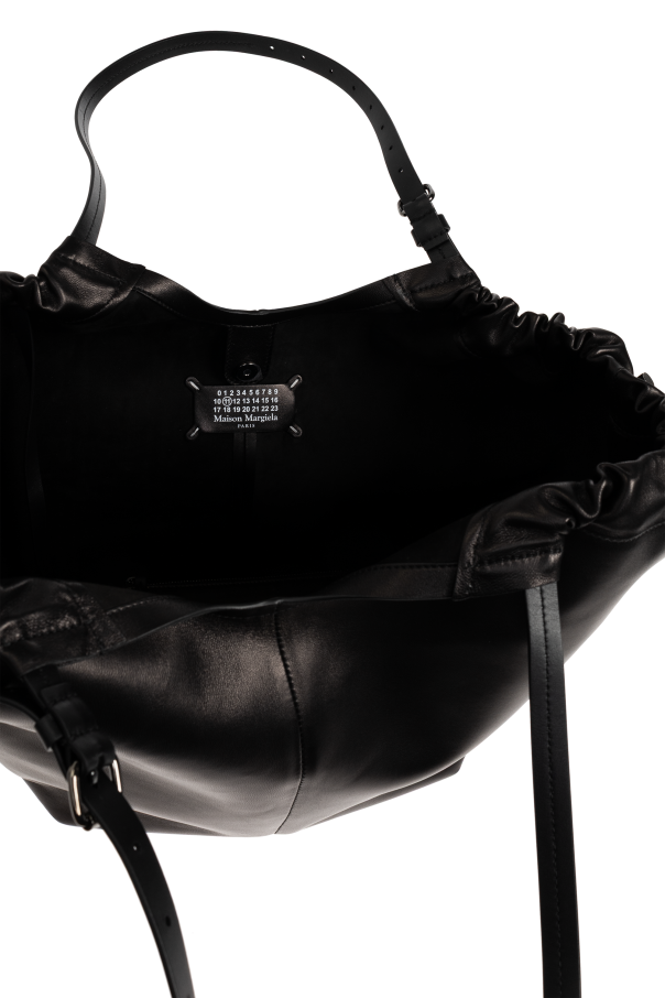 Maison Margiela Skórzana torba typu `shopper`