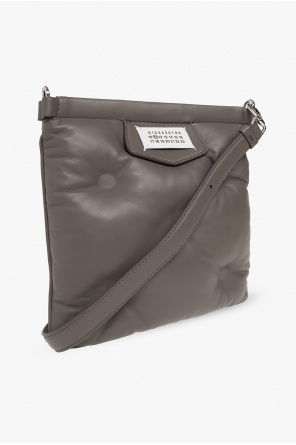 Maison Margiela Faux Leather Zip Close Backpack