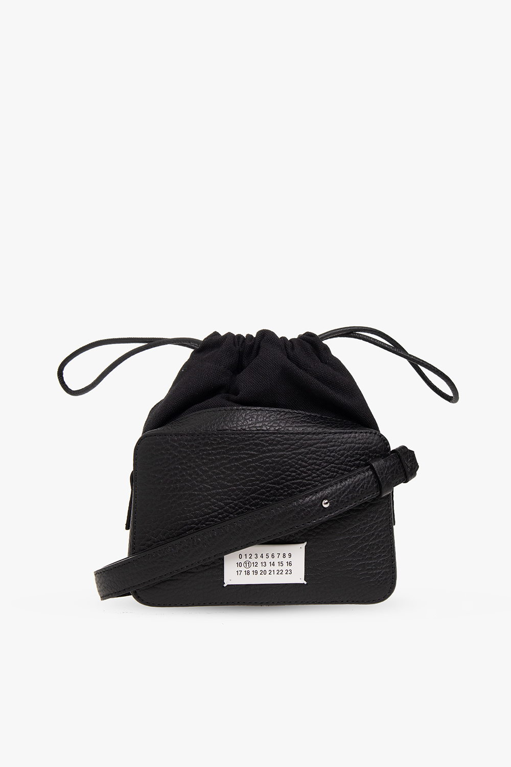 Maison Margiela '5Gucci shoulder bag in black monogram leather