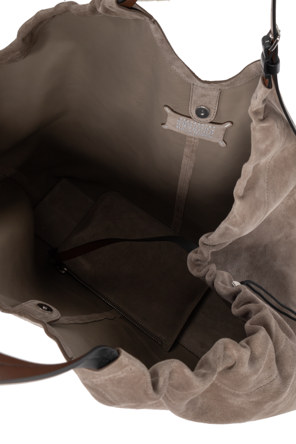 Maison Margiela Suede shopper bag