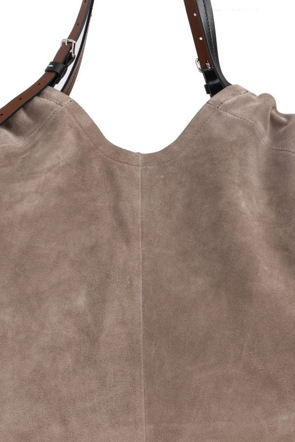 Maison Margiela Suede shopper bag