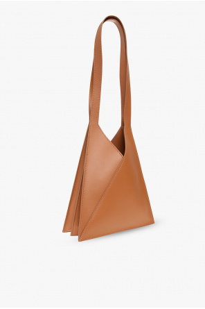 Thom Browne Lucido leather shoulder bag ‘Japanese‘ shoulder bag