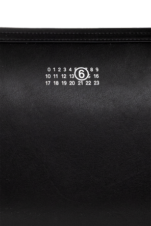 MM6 Maison Margiela Skórzana torba z logo
