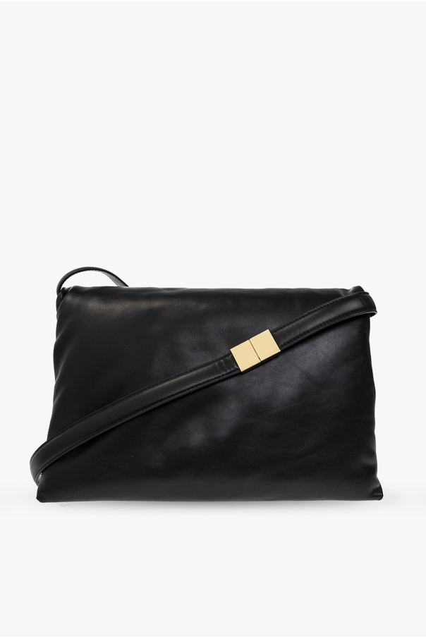 marni leather 'Prisma' leather shoulder bag