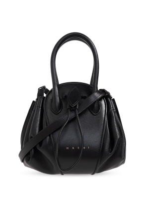 Shoulder bag with logo