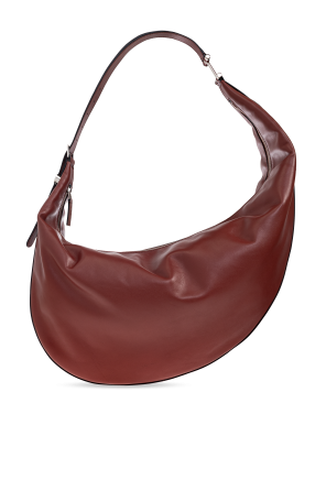 Leather shoulder bag