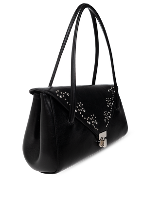 Marni Saco de ombro em pele com tachas