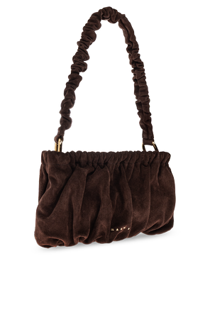 Marni Suede Gathered Bag