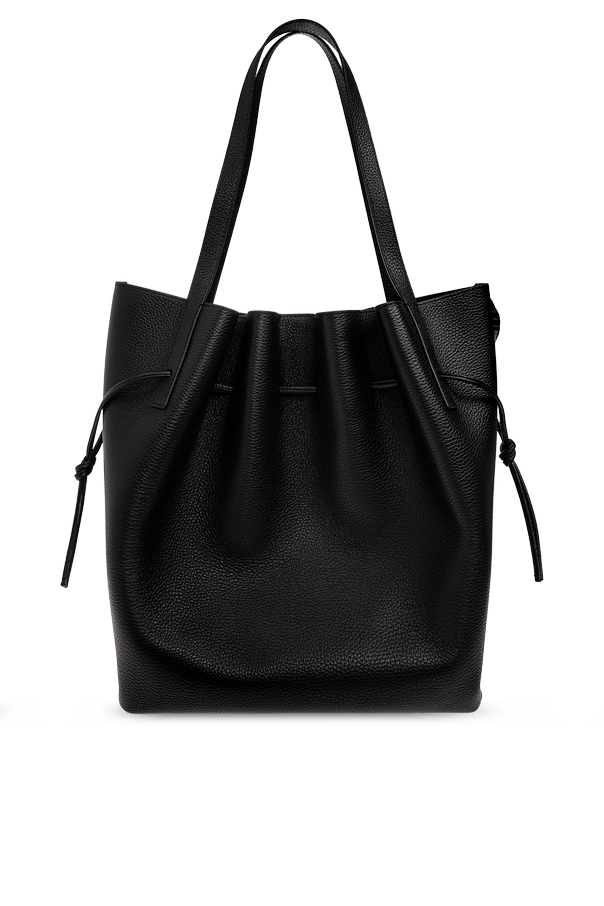 Leather ‘Scallop’ bag od Yuzefi