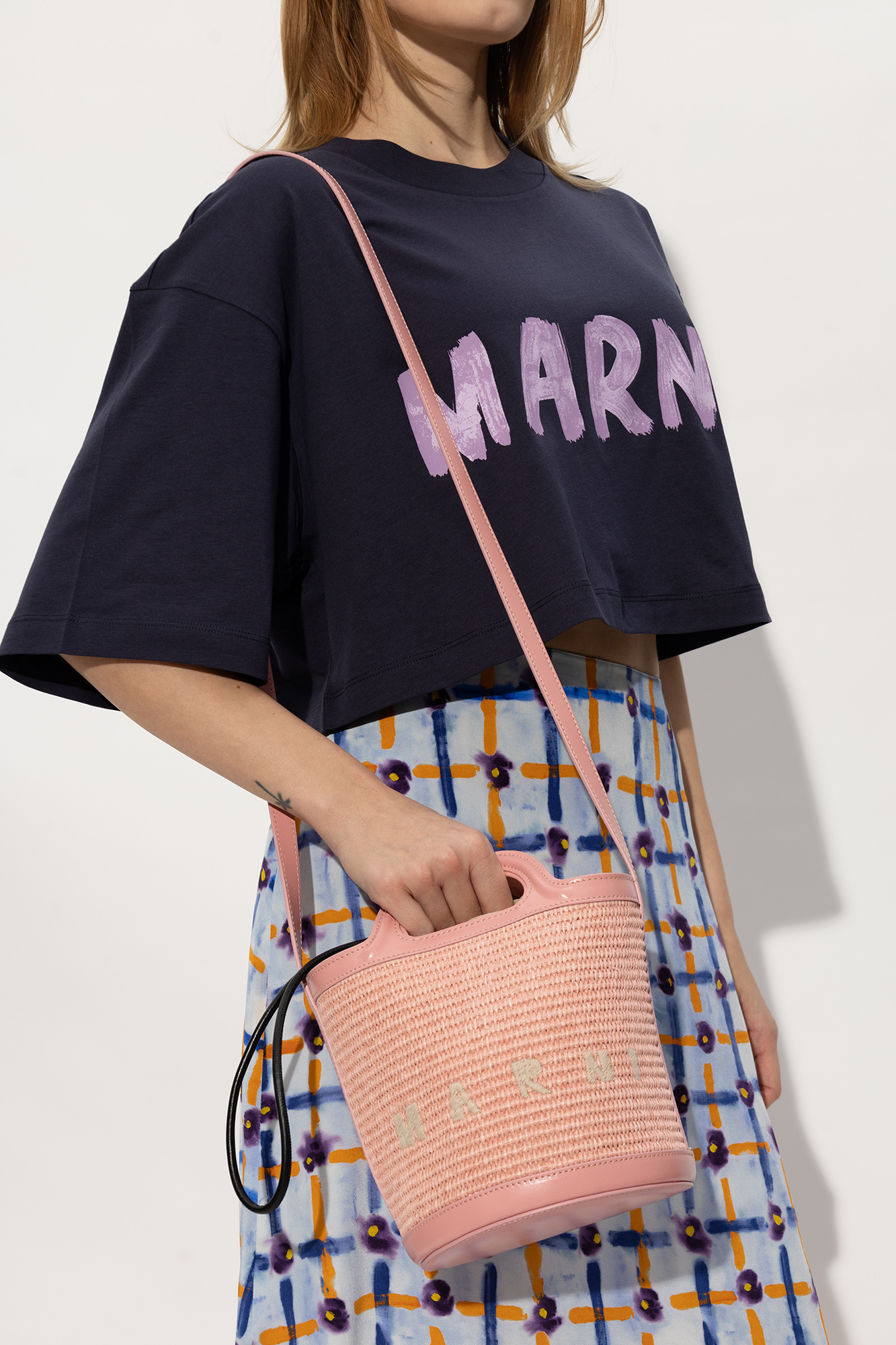 Marni ‘Tropicalia Small’ bucket shoulder bag