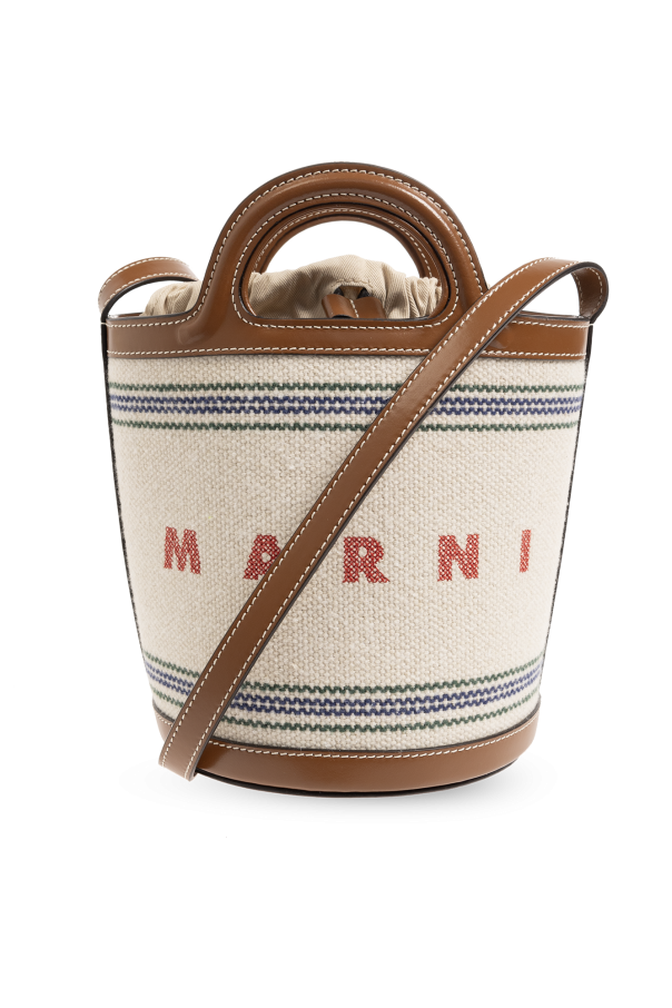 marni canvas ‘Tropicalia Small’ bucket bag
