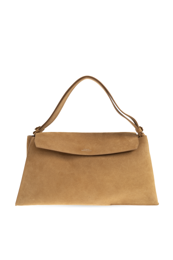 Suede shoulder bag `Shiboru` od Studio Nicholson