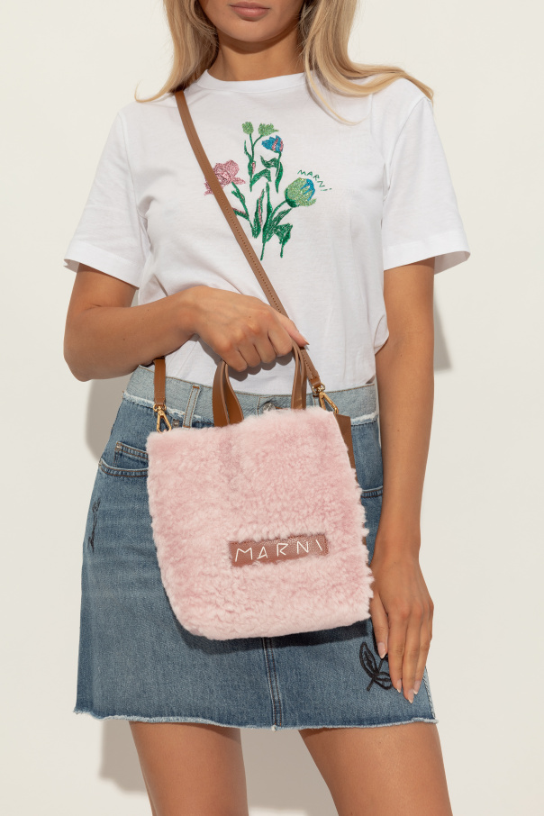Marni Bolso de mano de pelo
