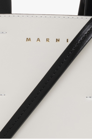 marni blue ‘Museo Nano’ shoulder bag