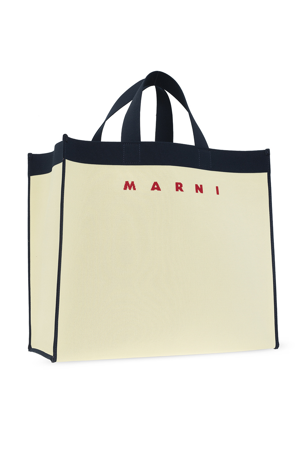marni boucl Canvas shopper bag