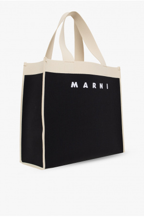 marni V-neck Shopper bag with logo