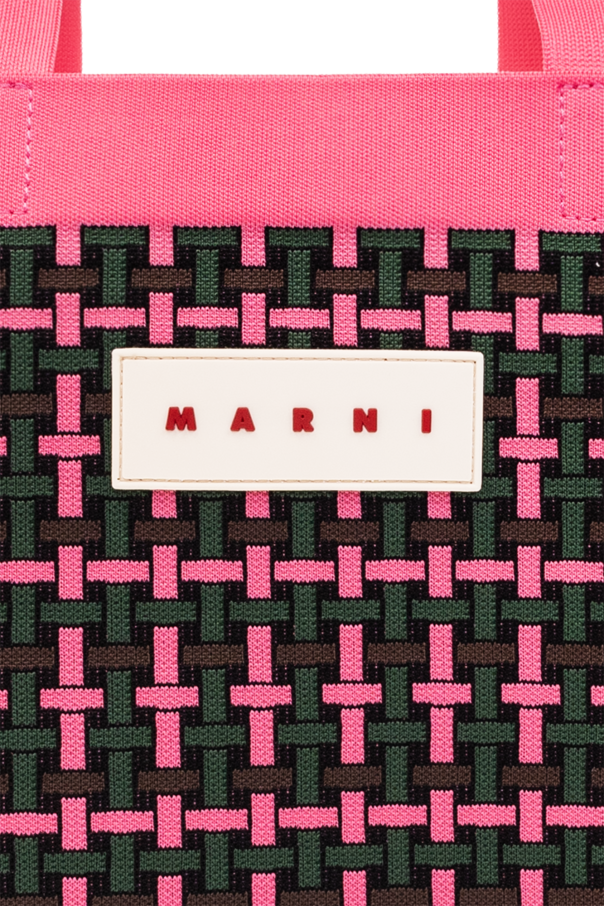 marni buckle-fastening Shopper bag
